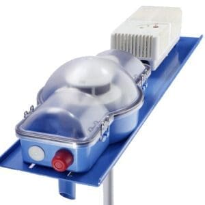 Kanałowa czujka dymu LRS 03 230V do systemów wentylacyjnych z czujką optyczną ORS 220