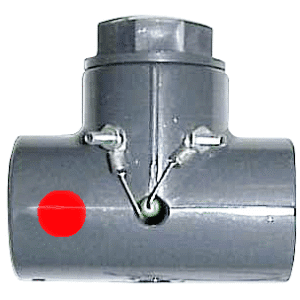 Trójnik ogrzewający ABS HEAT