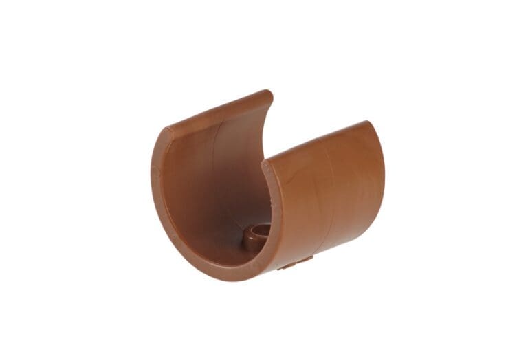 Brązowe klipsy do otworów zasysających