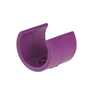 Fioletowe klipsy do otworów zasysających