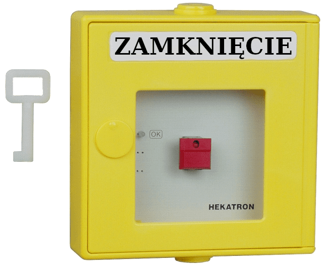 Przycisk zwalniający DKT01 GE